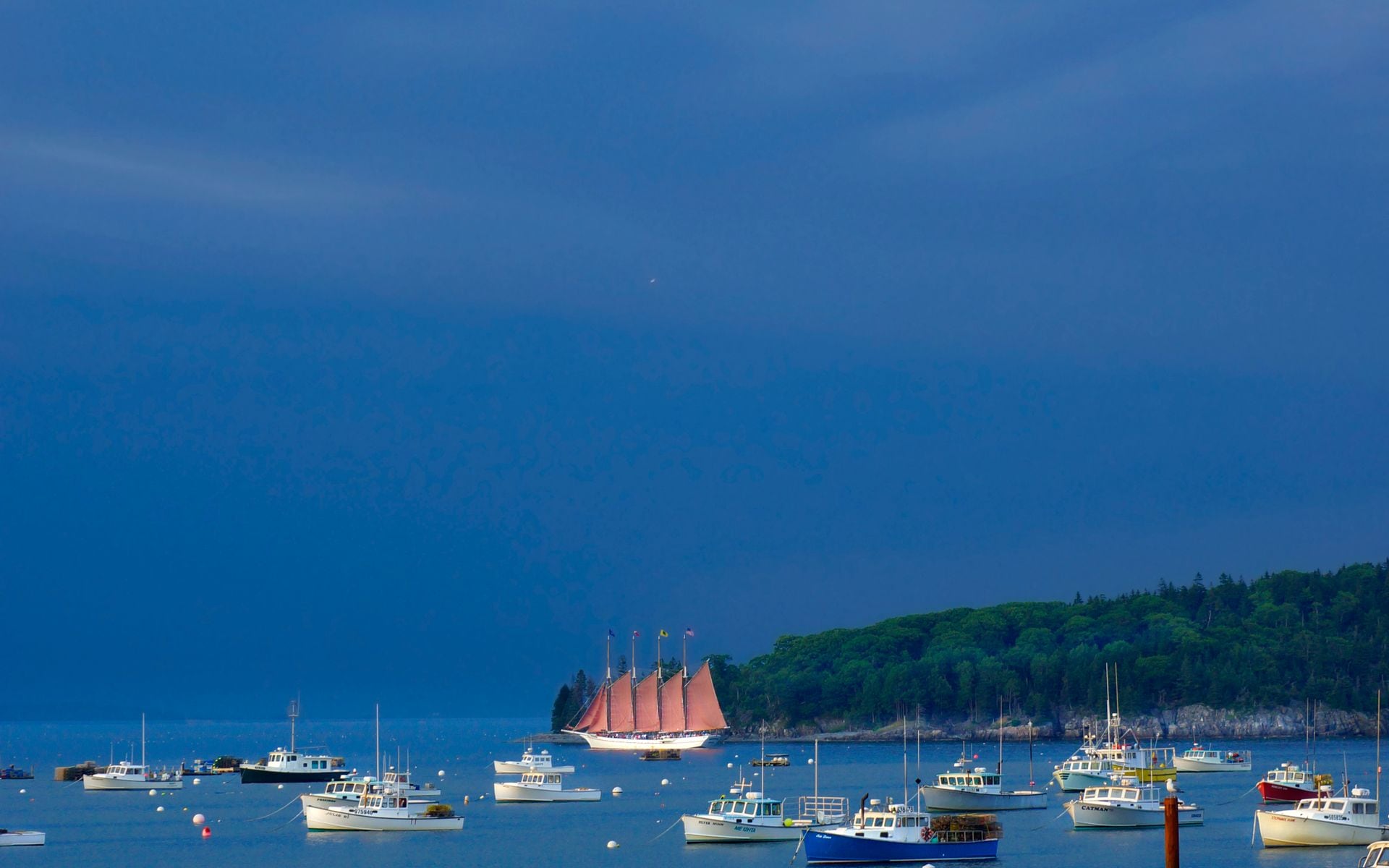 Bar Harbor in Maine