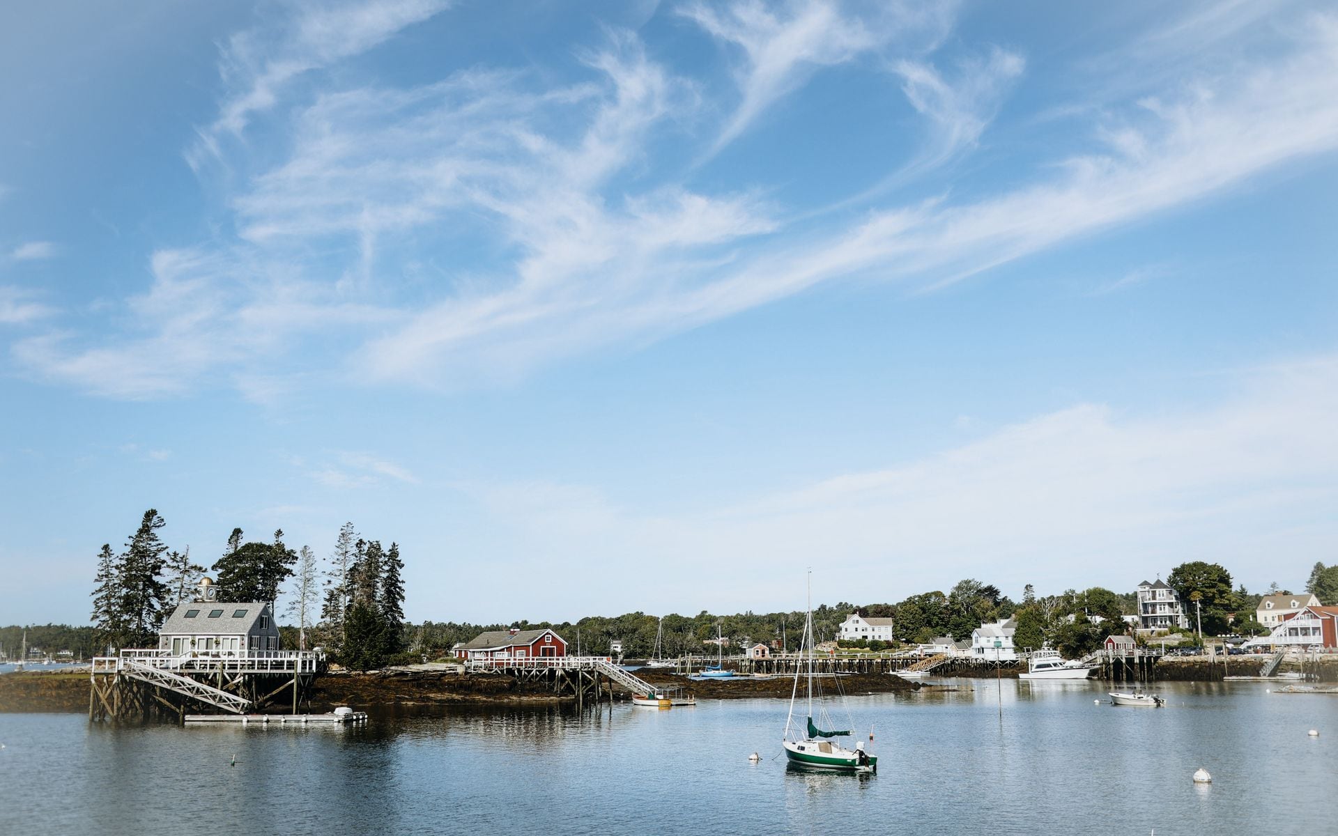 Boothbay Harbor in Maine